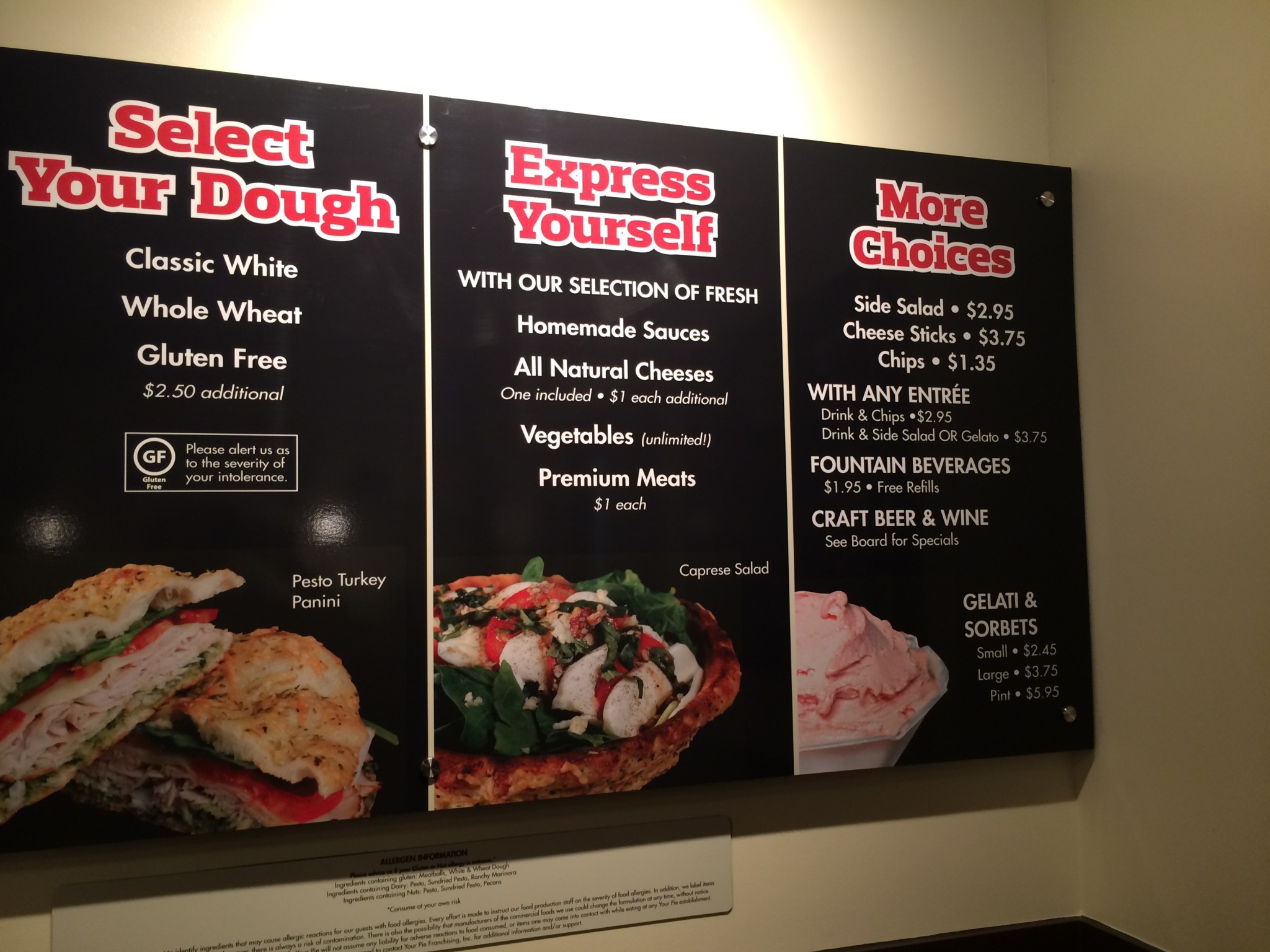 Pizza by Your Pie Quick Serve Pizza Concept in Southside