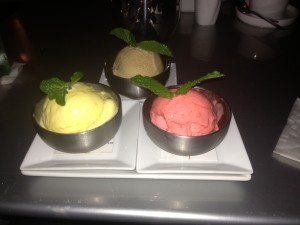 Gelato Sorbet at Ovinte