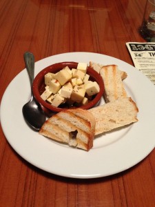 Marinated Cheese @ 13 Gypsies Riverside Tapas