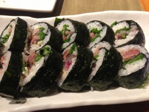 Black n Bleu Sushi Roll
