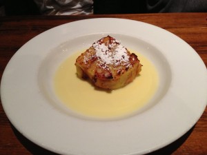 Creme Brulee Bread Pudding @ Picasso's Italian