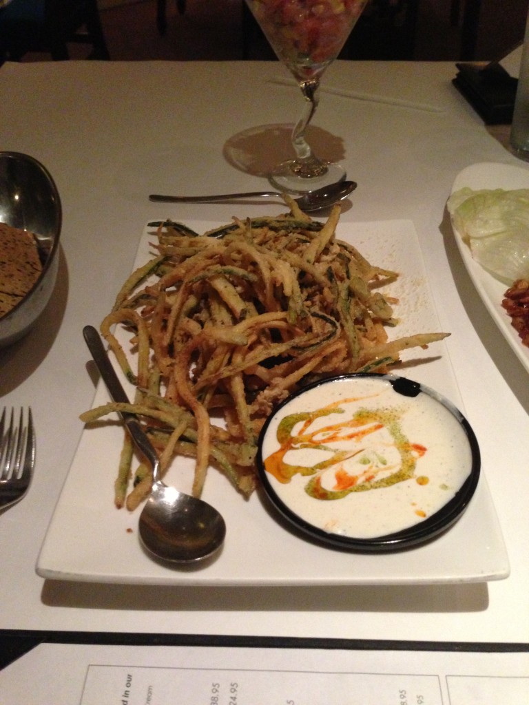 Fried Dragon Whiskers @ Blue Bamboo Asian