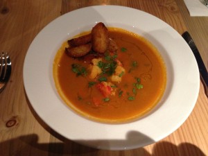 Lobster Chowder by Chef Tom Gray 