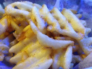 Waffle Fries @ Dicks Wings