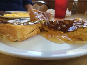 Orange Stuffed French Toast @ Grumpy's