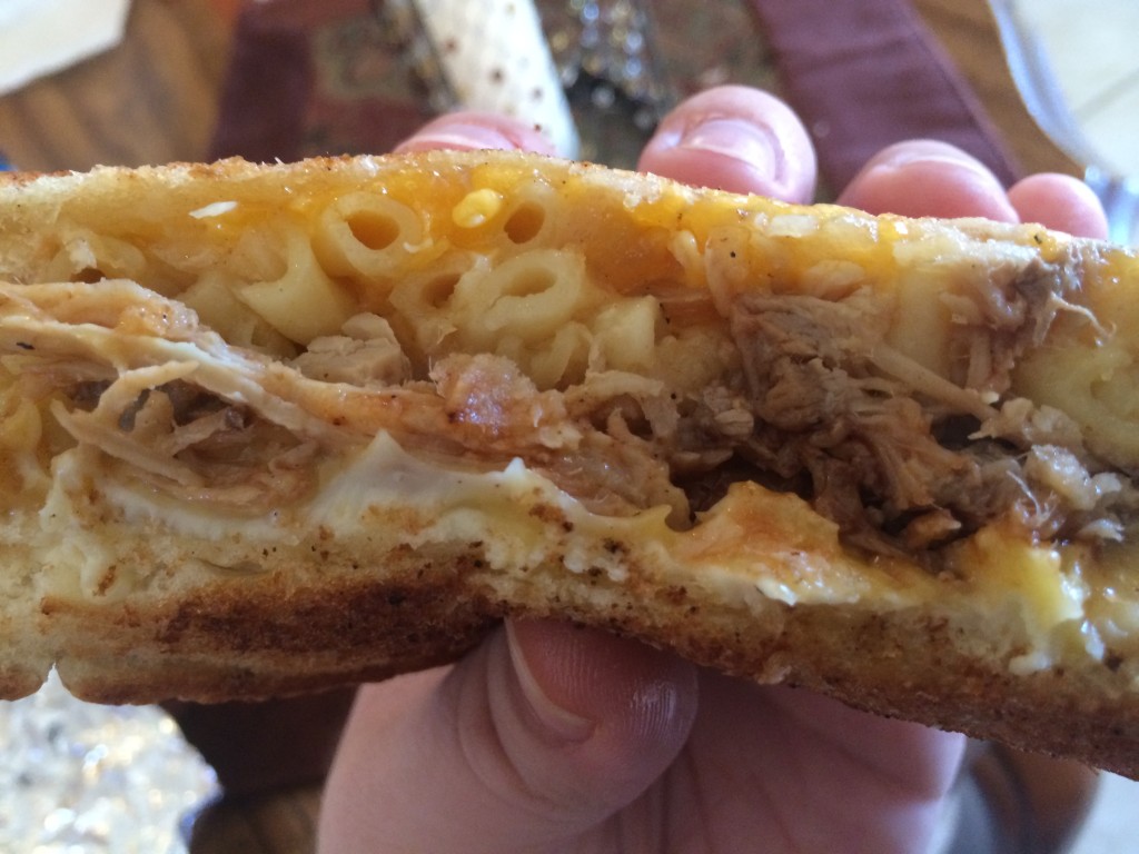 Happy Grilled Cheese Daddy of the Mac