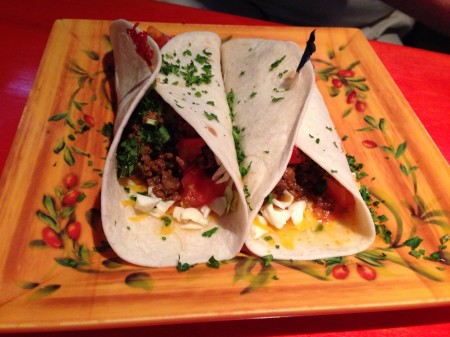 Lolas Burrito Joint Beef Soft Tacos