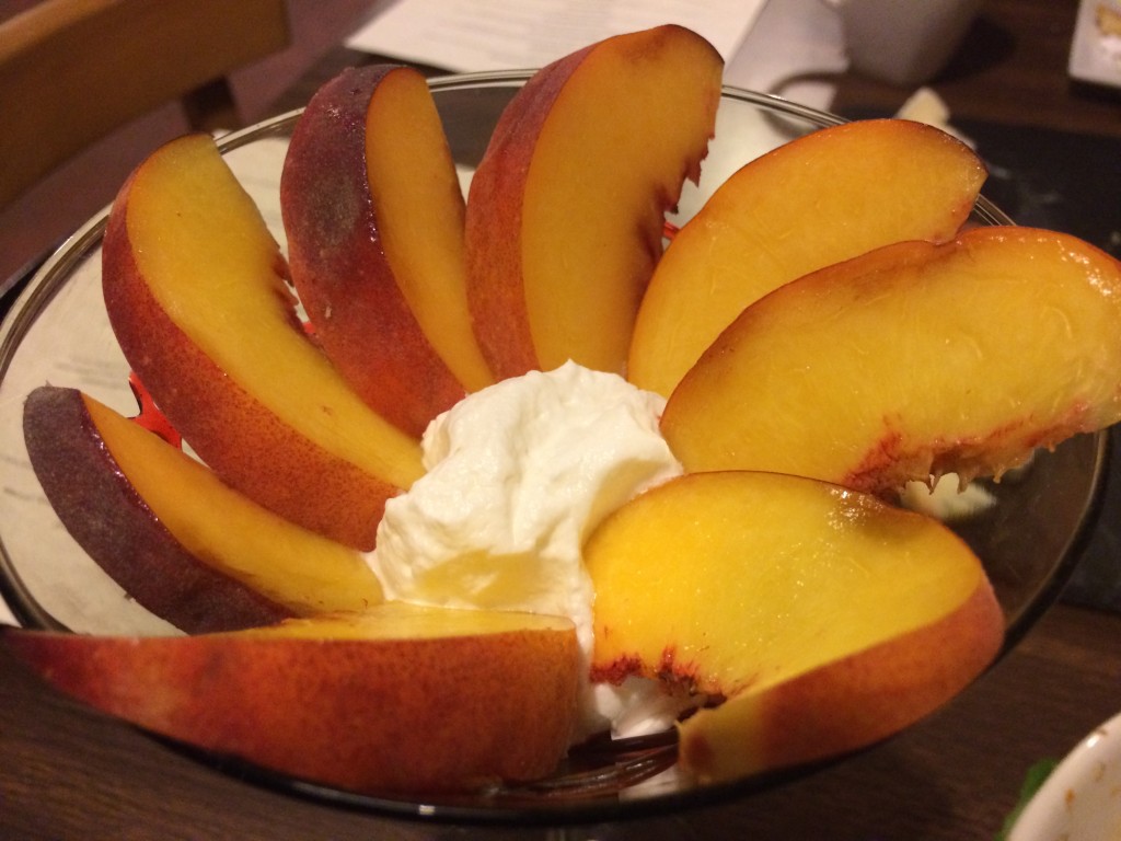 Tapa That Peaches and Cream