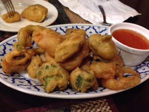 Tempura Veggies @ Thai Orchid