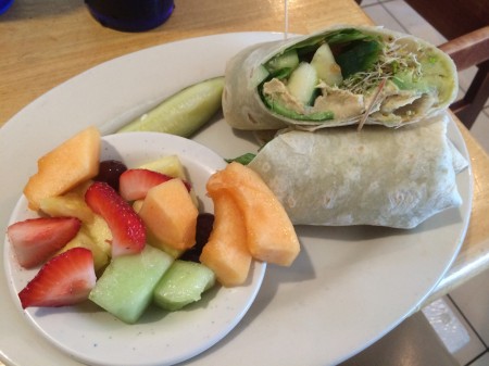 Beach Diner - Veggie wrap
