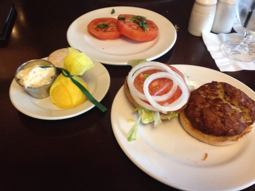 Bold City Grill Crab Cake Sandwich