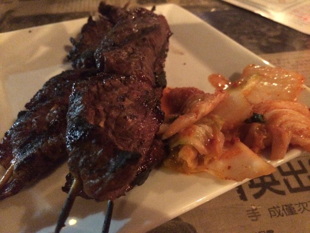 Hawkers Asian Street Fare - Bulgogi beef skewer