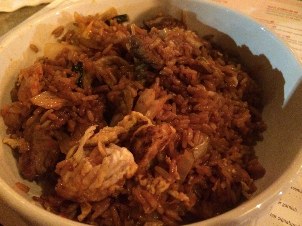 Hawkers Asian Street Fare - Kim chi rice