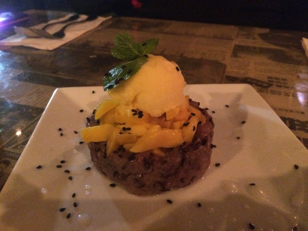 Hawkers Asian Street Fare - Mango sticky rice