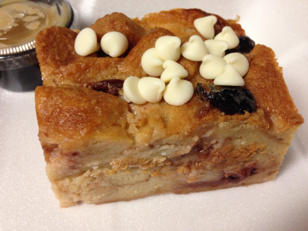 Seven Bridges - White Chocolate Bread Pudding