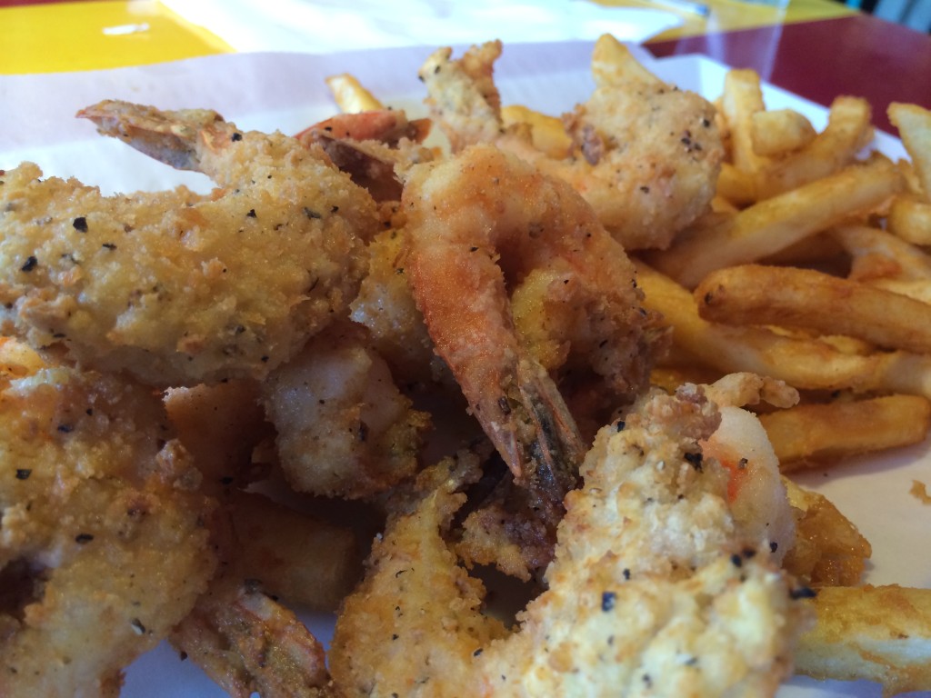 Two Dudes Eatery and Market - Fried Shrimp Basket