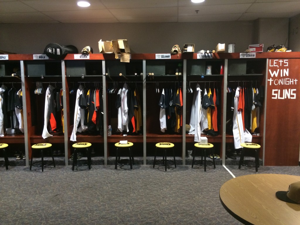 Jax Suns - Locker Room