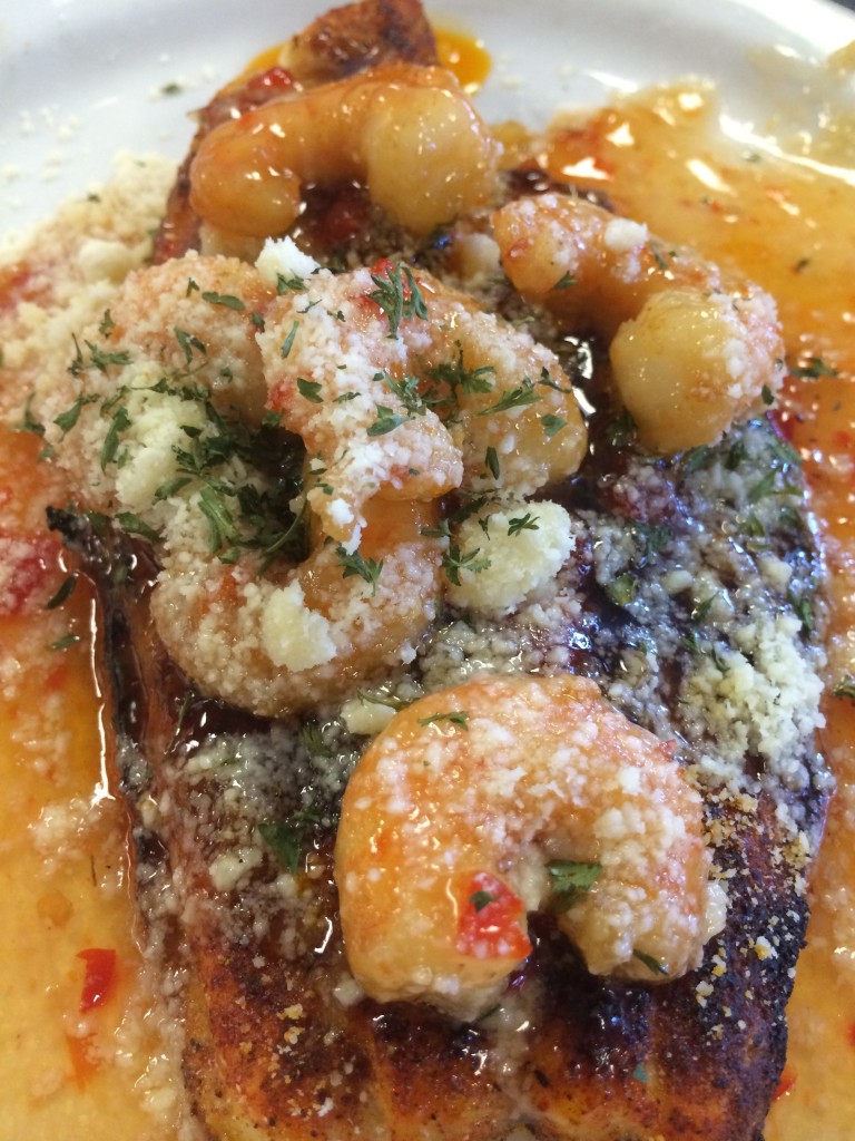 Crab Creek Cafe - Grouper with Broiled not Fried Shrimp