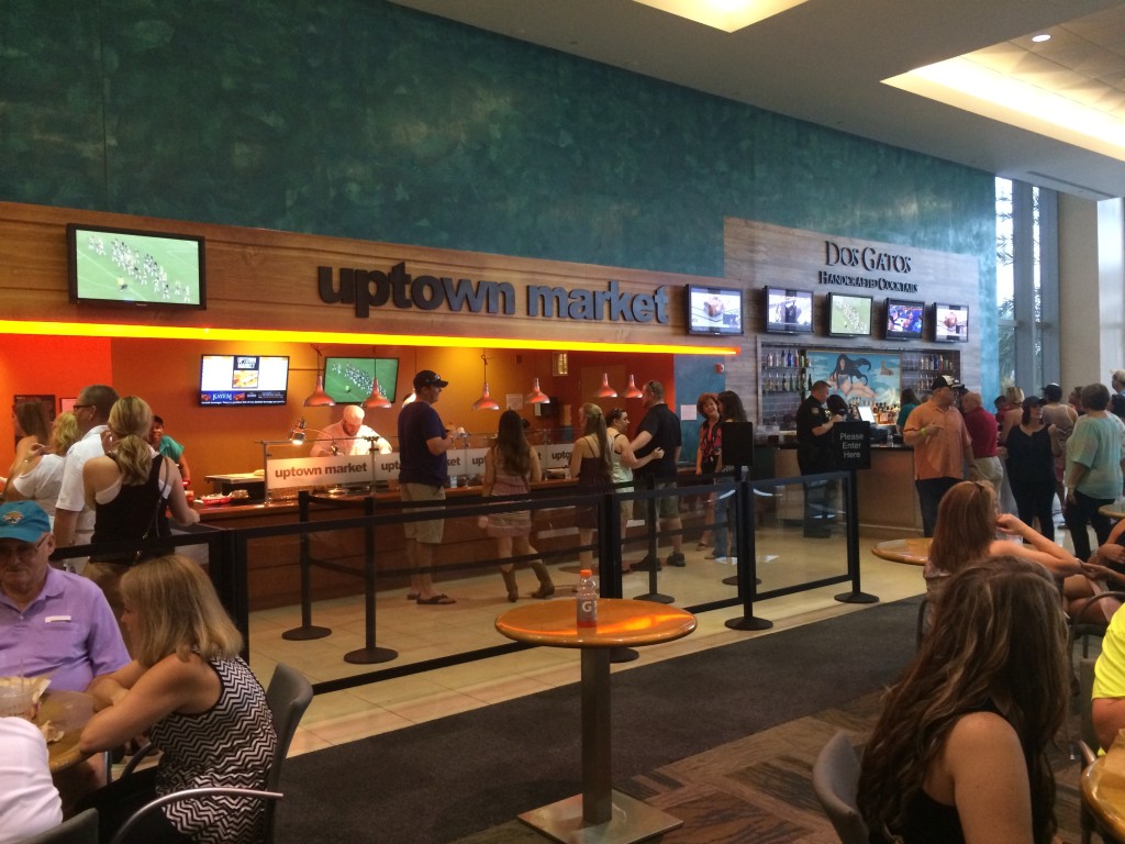 Everbank Field Touchdown Club - Uptown Market and Dos Gatos