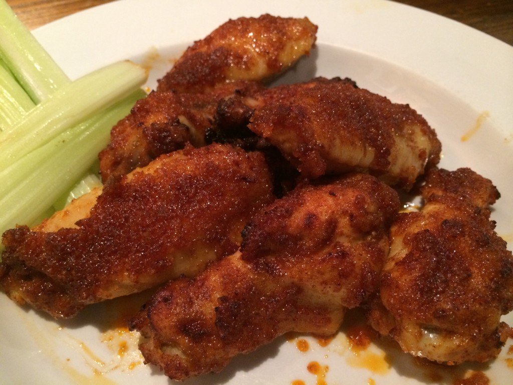 Sweet and sour dry rub wings