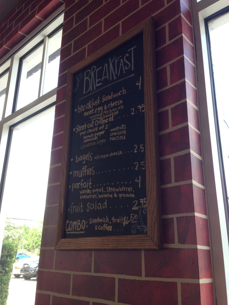 Sippers Coffeehouse - Breakfast Menu