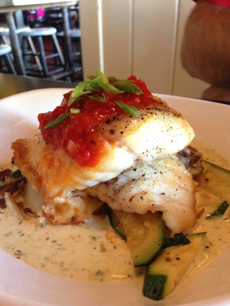 North Beach Fish Camp - Pan Seared Grouper