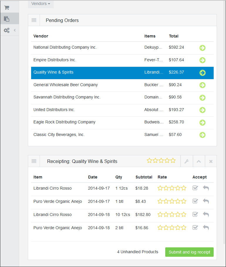 Expense BIte - Receipting
