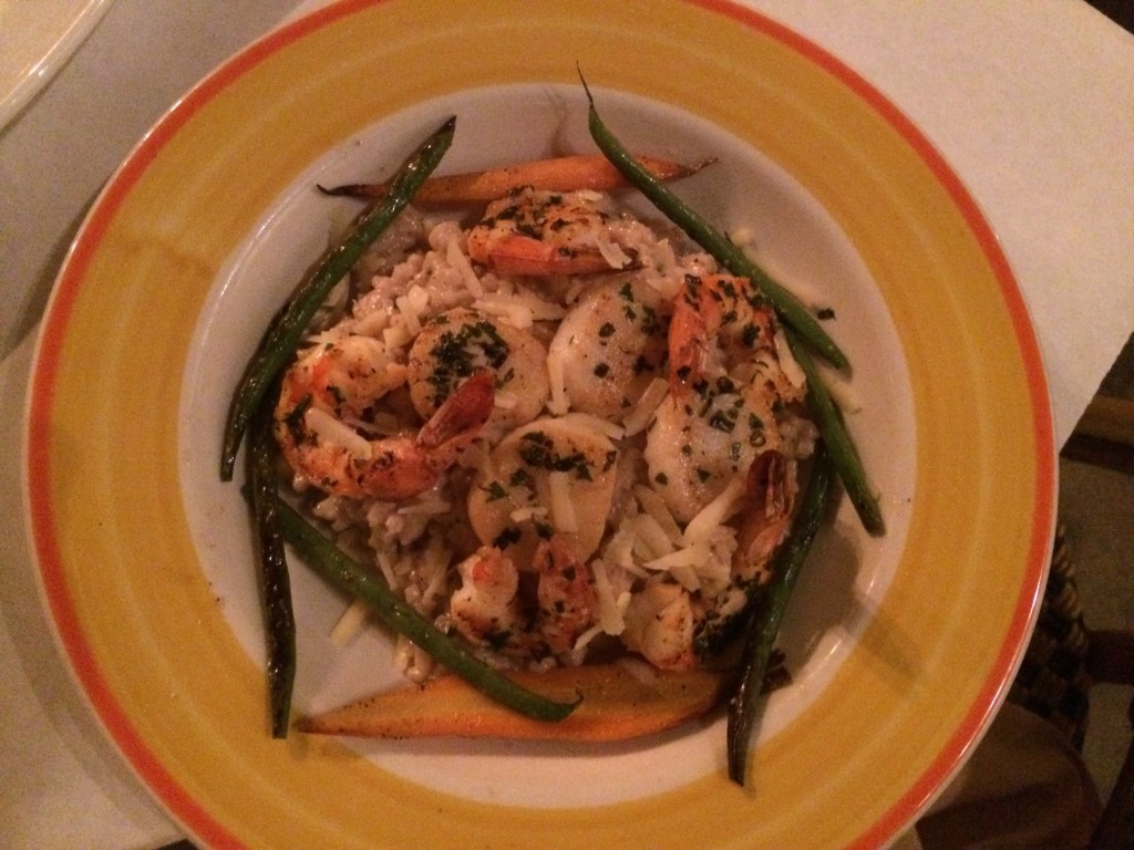 JJs Bistro de Paris - Risotto Aux Crustaces