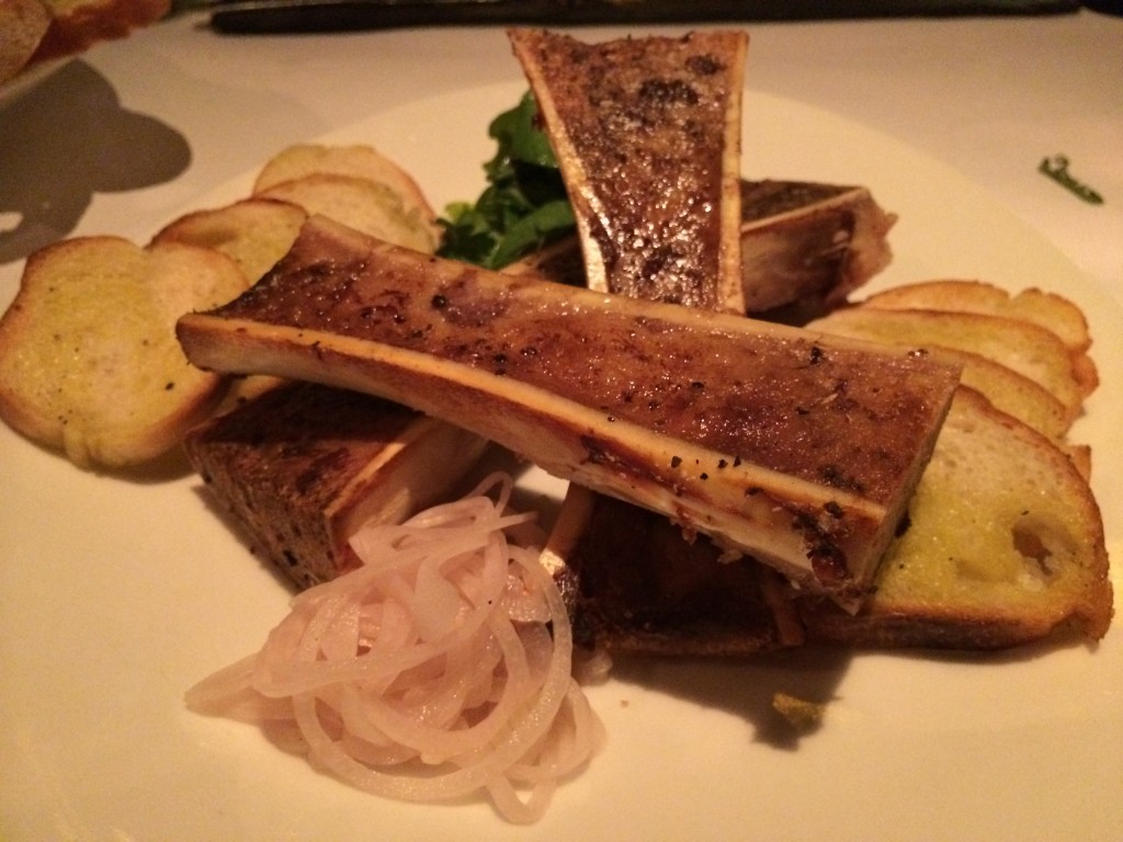 Bistro Aix - Veal Bone Marrow Canoes