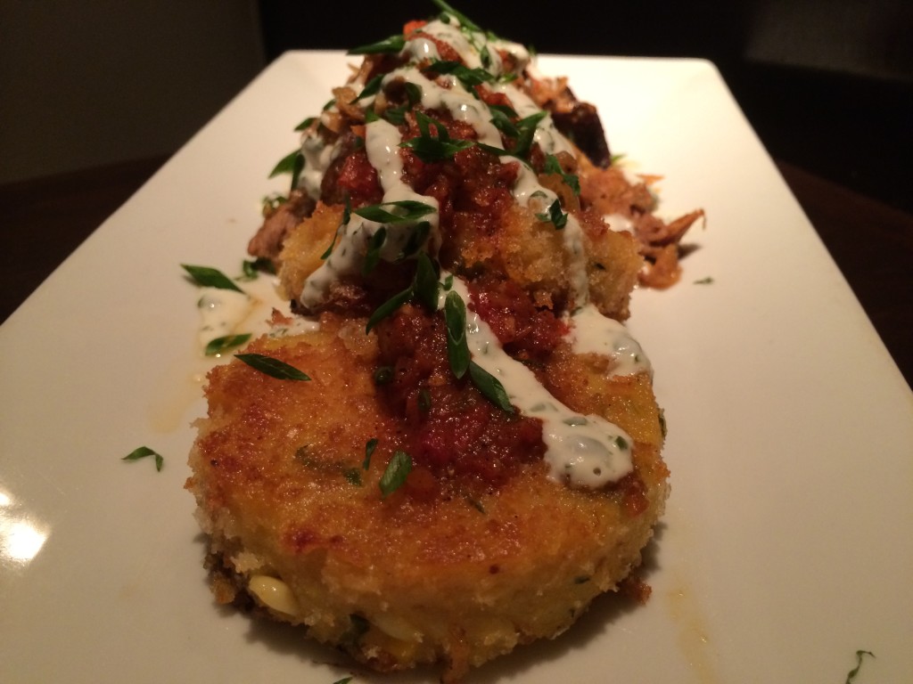 Jaxon Social - Roasted Pork Corn Cakes