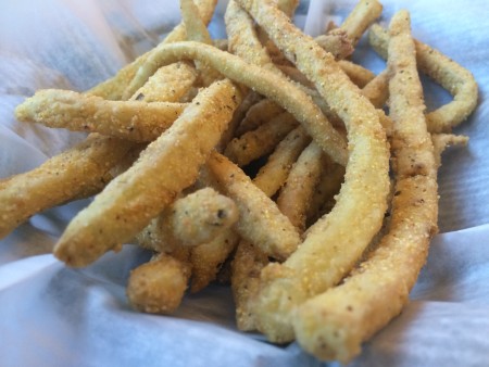 Simply Saras - Eggplant Fries