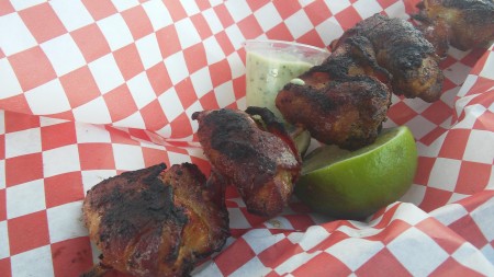 Delish Kebabs - Bacon-wrapped Chicken Kebab