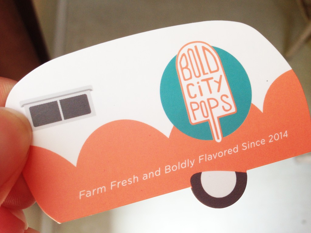 Bold City Pops - Business Card