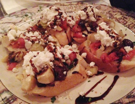Gusto - Goat Cheese Bruschetta