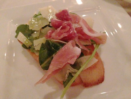 Gusto - Proscuitto Bruschetta