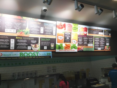 Robeks - Menu