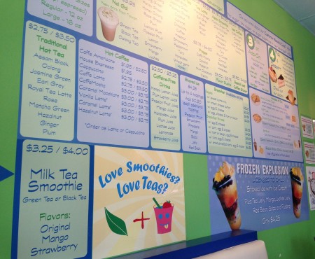 Aroma Corner - Menu