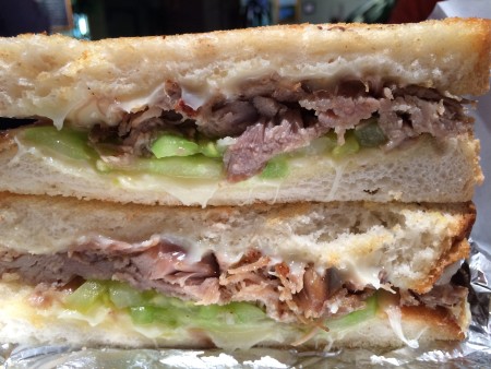 Olio - Duck Grilled Cheese