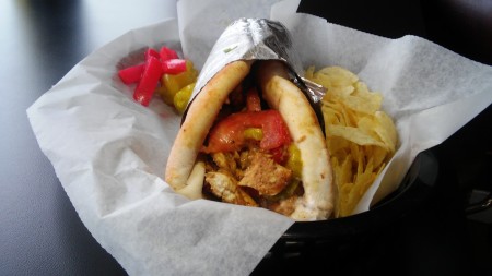 Droubi's - Chicken Schwarma On Pita