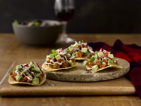Asian Pork Belly Tostadas