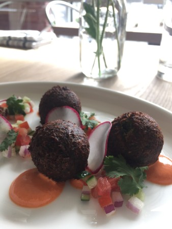 Black Eyed Pea Fritters - Courtesy of Sbraga & Company