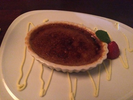 North Beach Bistro - Cinnamon Creme Brulee