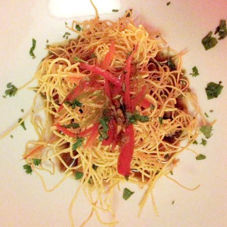 Bold City Grill Wine Dinner - Stir Fried Noodles