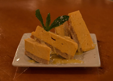 Royal Palm - Pumpkin Cheesecake