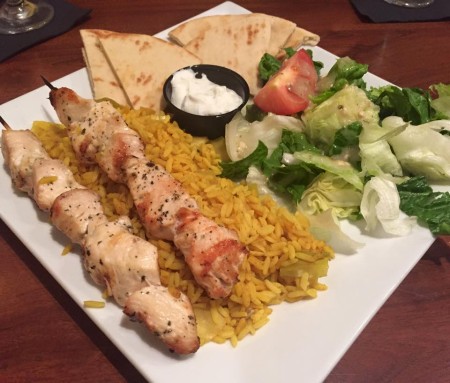 Greek Street - Chicken Kebabs (Photo Courtesy of Jill Cruz)