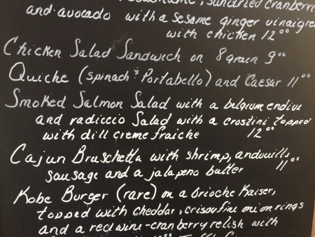 The French Pantry - Menu