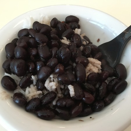 Corner Taco - Black Beans and Rice