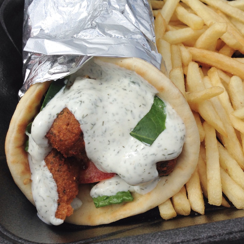 Fusion Food Truck - Falafel Wrap