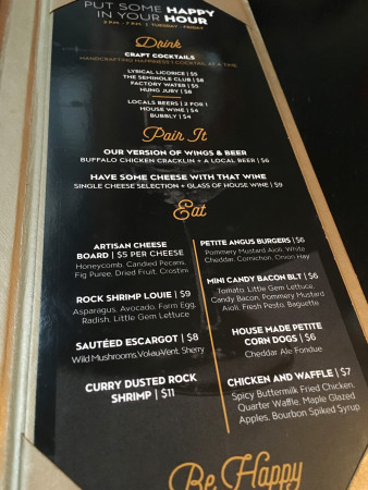 The Candy Apple Café - Happy Hour