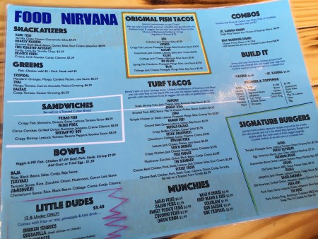 Jimmy Hula's - Menu